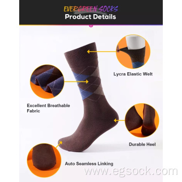 Business modal sock for men-brown 5